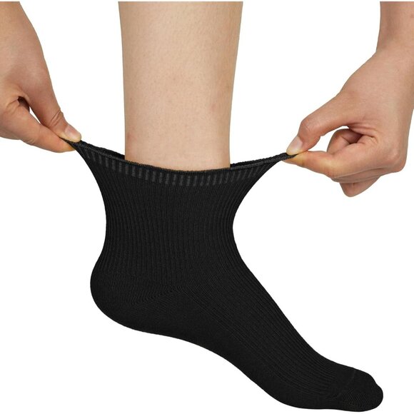 BomKinta Women Ankle Ruffle Socks  Thin Cute Casual Frilly Sock  Soft Low Cut - Picture 3 of 6